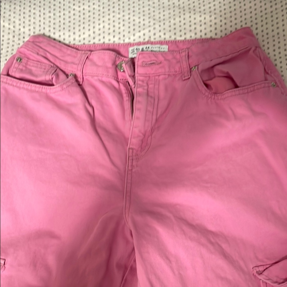 Pink jeans